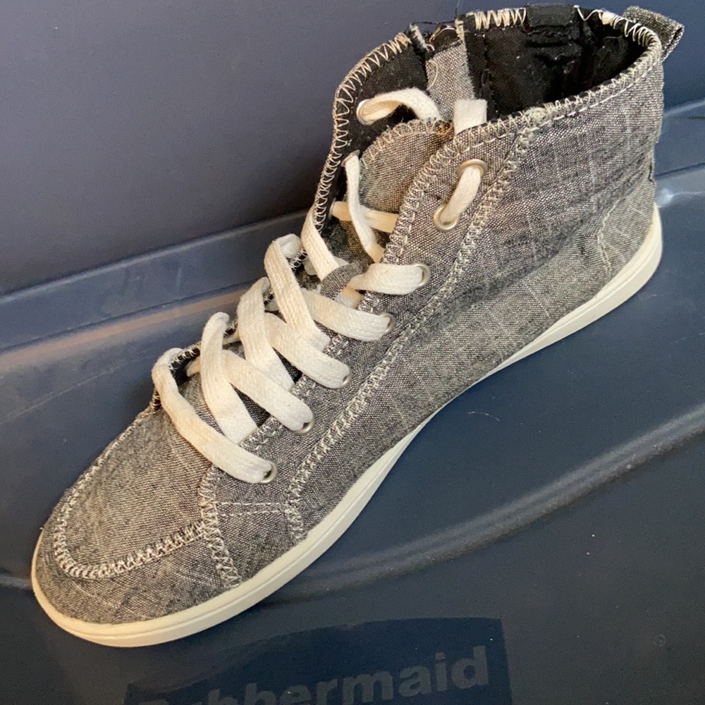 ROXY “Stowaway” Gray High-Top. Size 8 - Picture 4 of 14